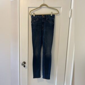 MOTHER Skinny Jeans - Deep Indigo